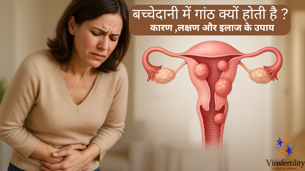 बच्चेदानी में गांठ क्यों होती है | कारण और लक्षण | इलाज के उपाय